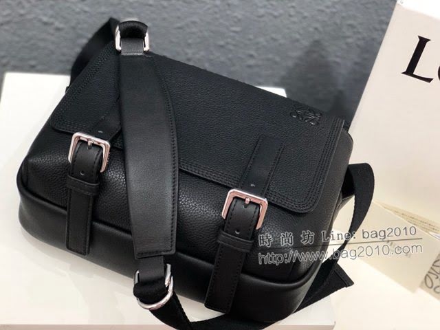LOEWE包包 羅意威military messenger經典信使包 羅意威斜挎包 11358  tcl1416